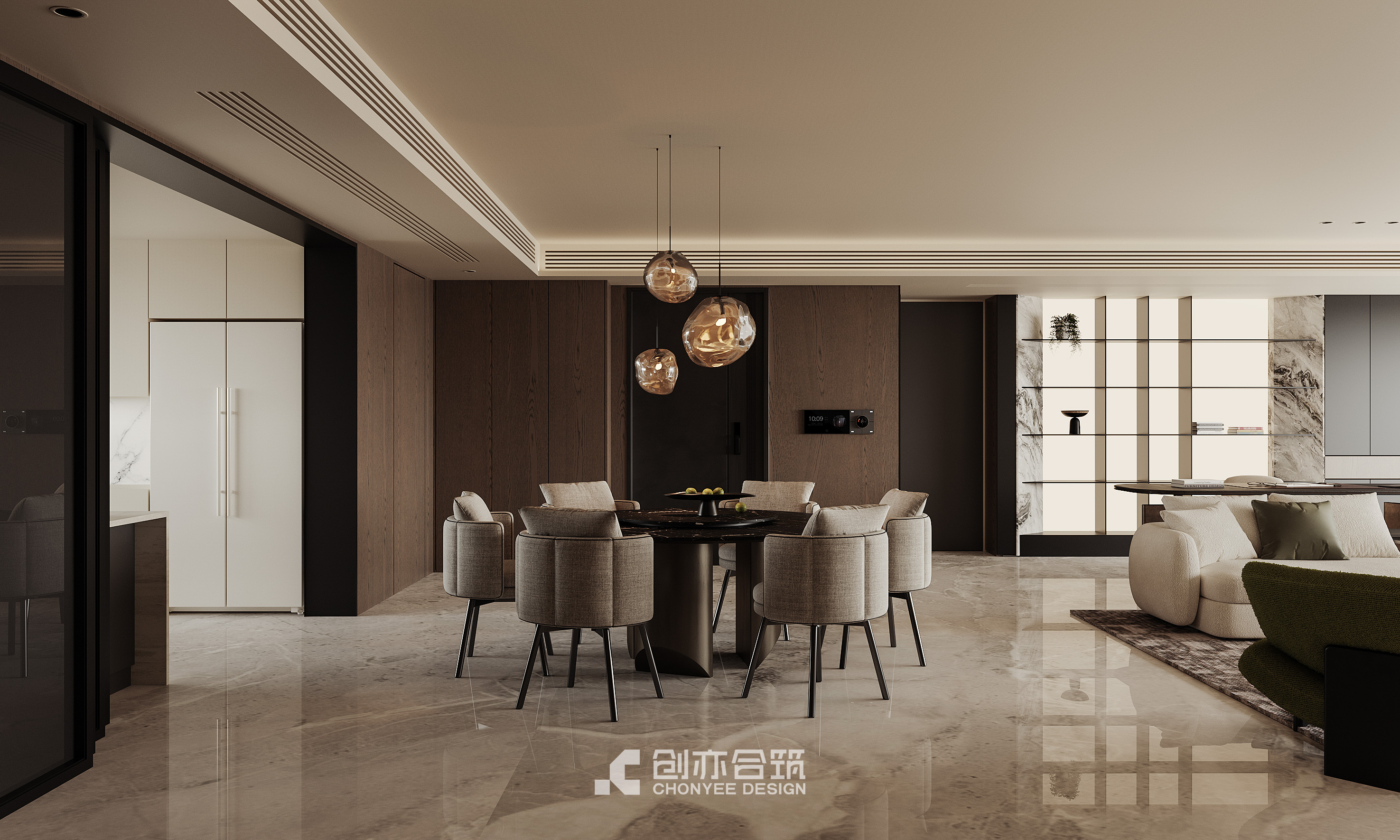 创亦合筑CHONYEE DESIGN｜长沙·招商江山境278平-4