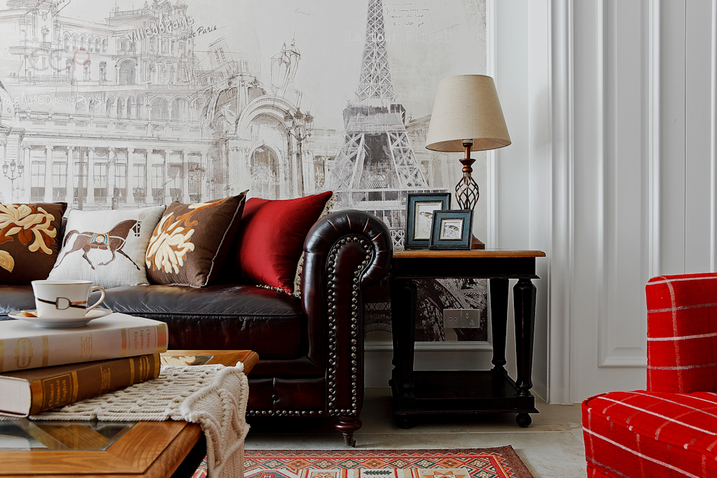 美式风情的绿城御园家装实景-7