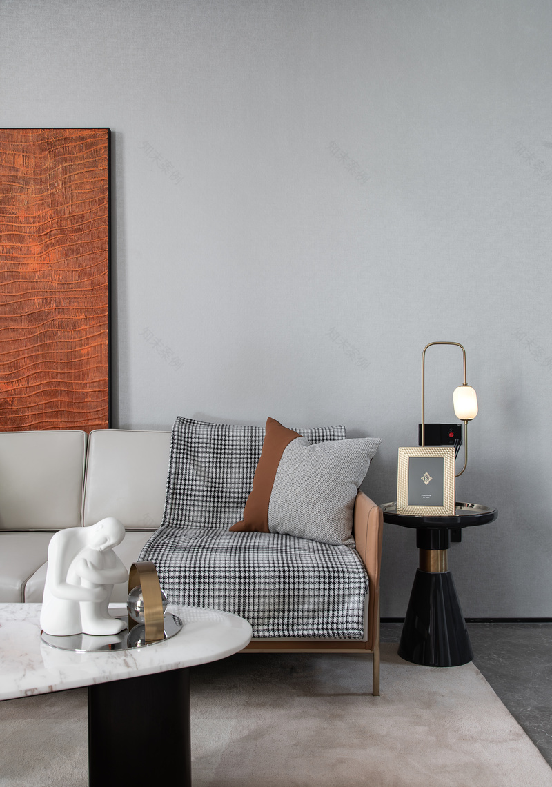 南通融信港闸叠墅 | 橙黄深木的时尚意式家居-1