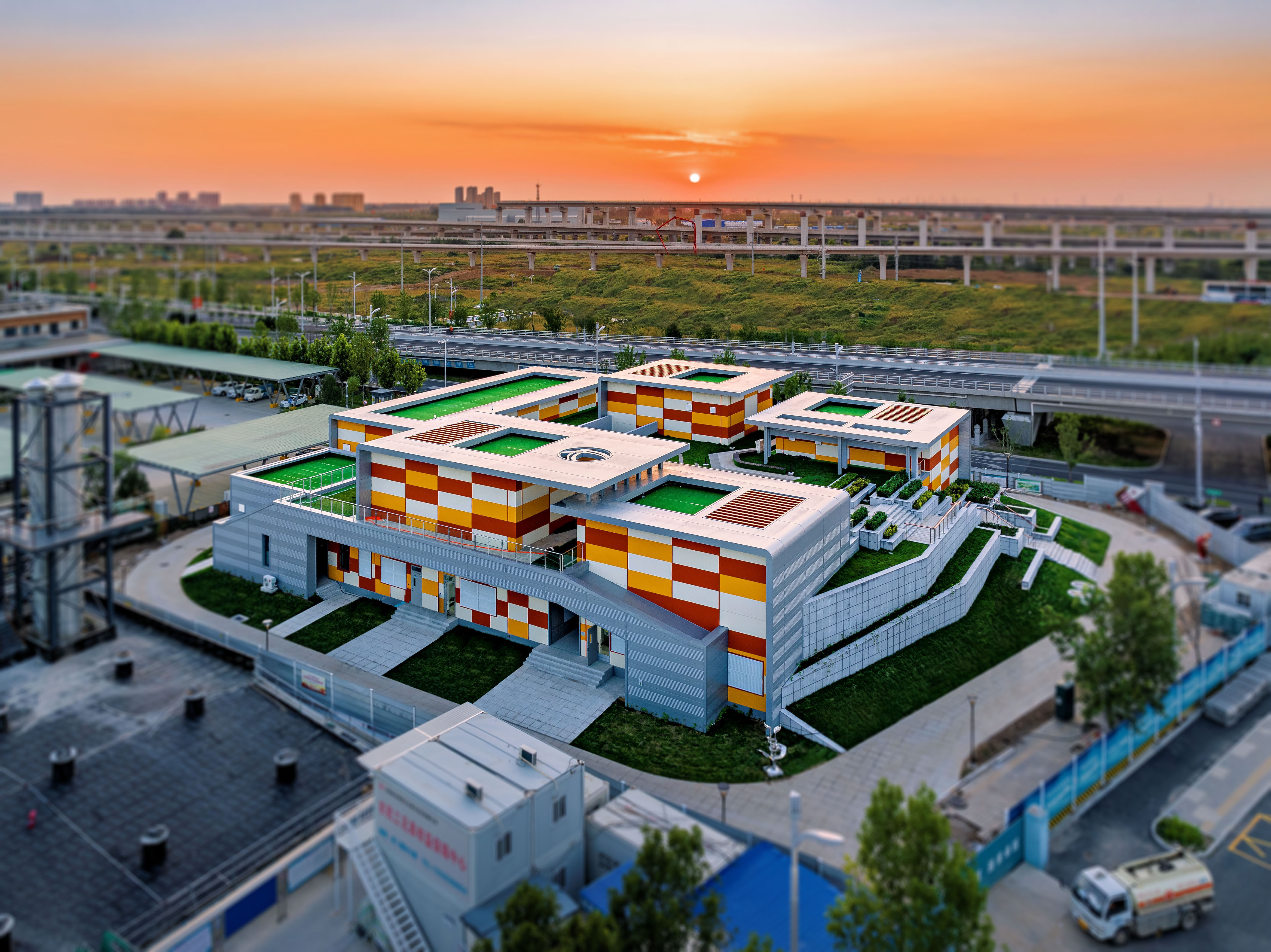 河谷变电站丨中国能建集团天津电力设计院有限公司-12