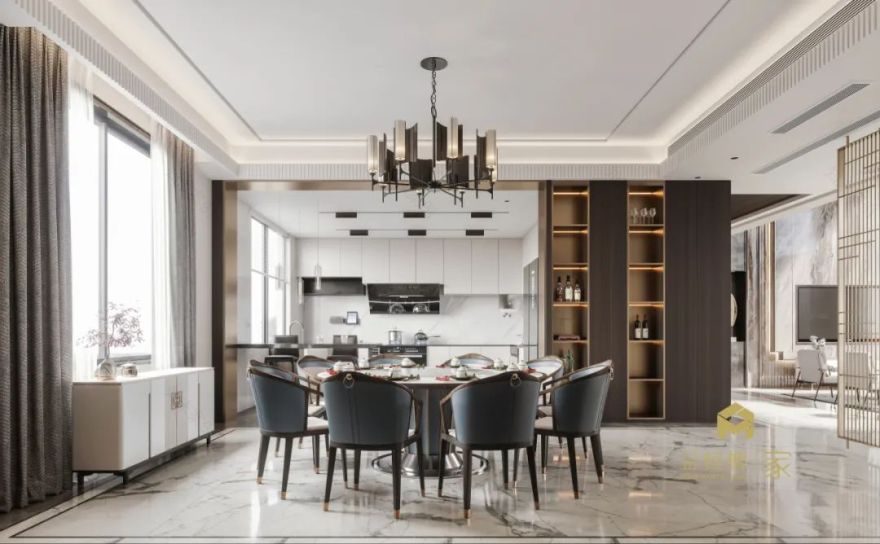 安吉梅溪新中式别墅丨金螳螂·家安吉店-30