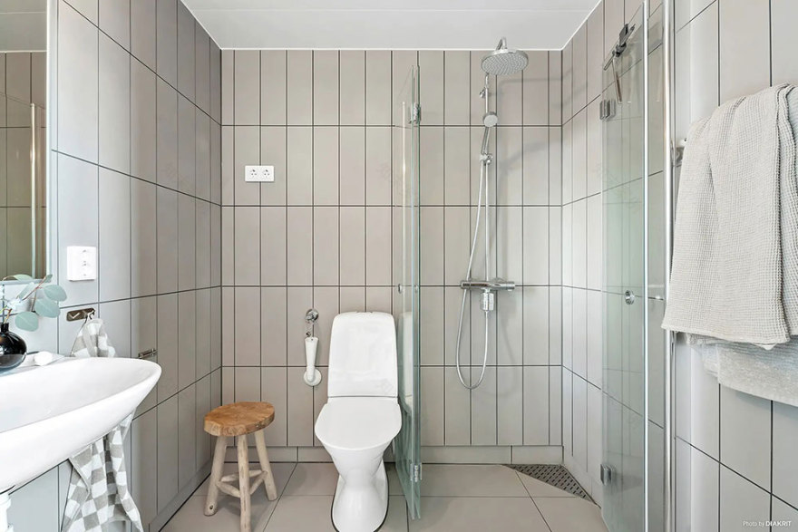 瑞典 43 平米工业风 LOFT,极简设计诠释纯粹空间美学-18