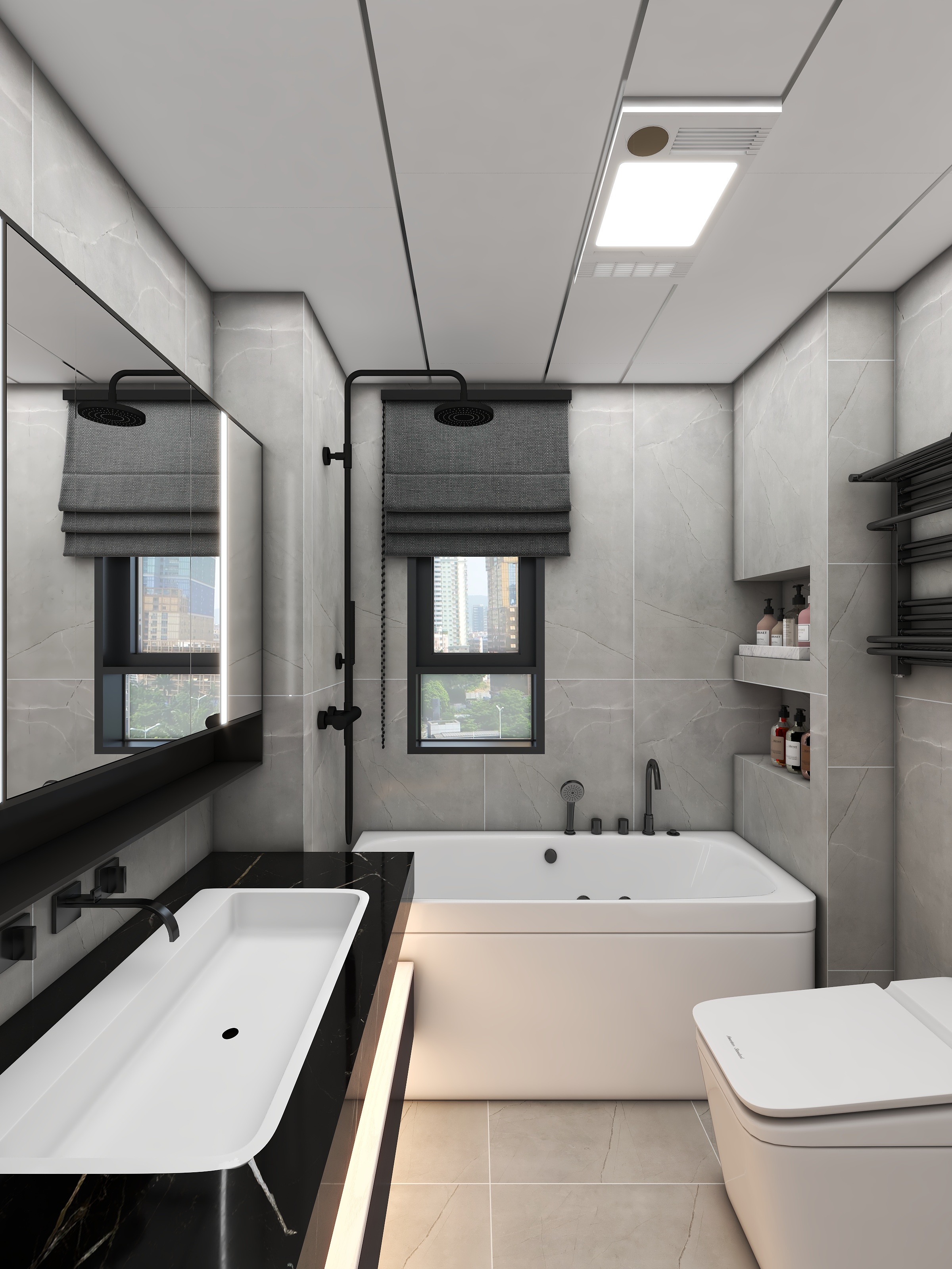 四川成都华府悦璟（114平方现代简约三居室）-78