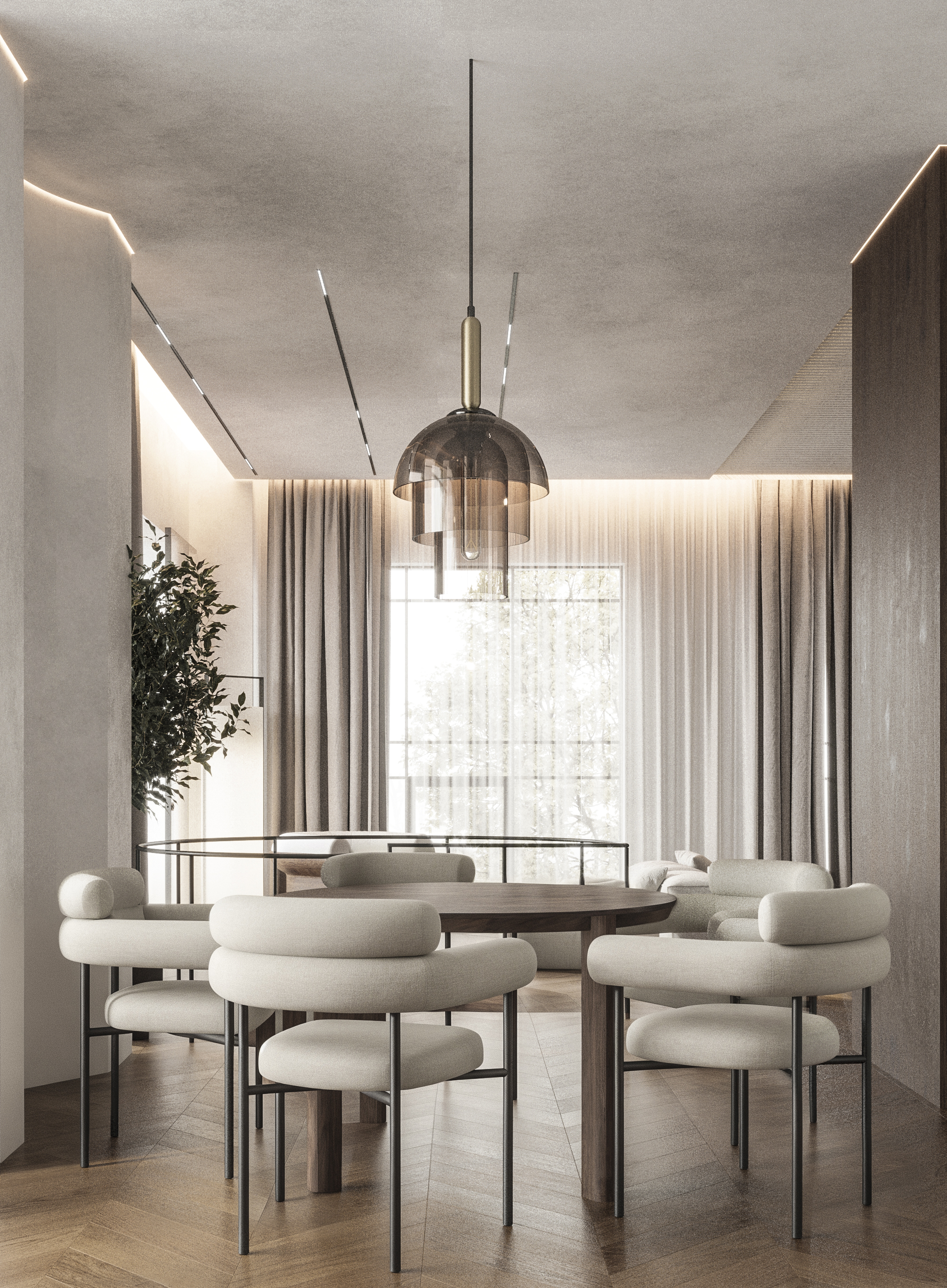 The design of a two-storey apartment-9