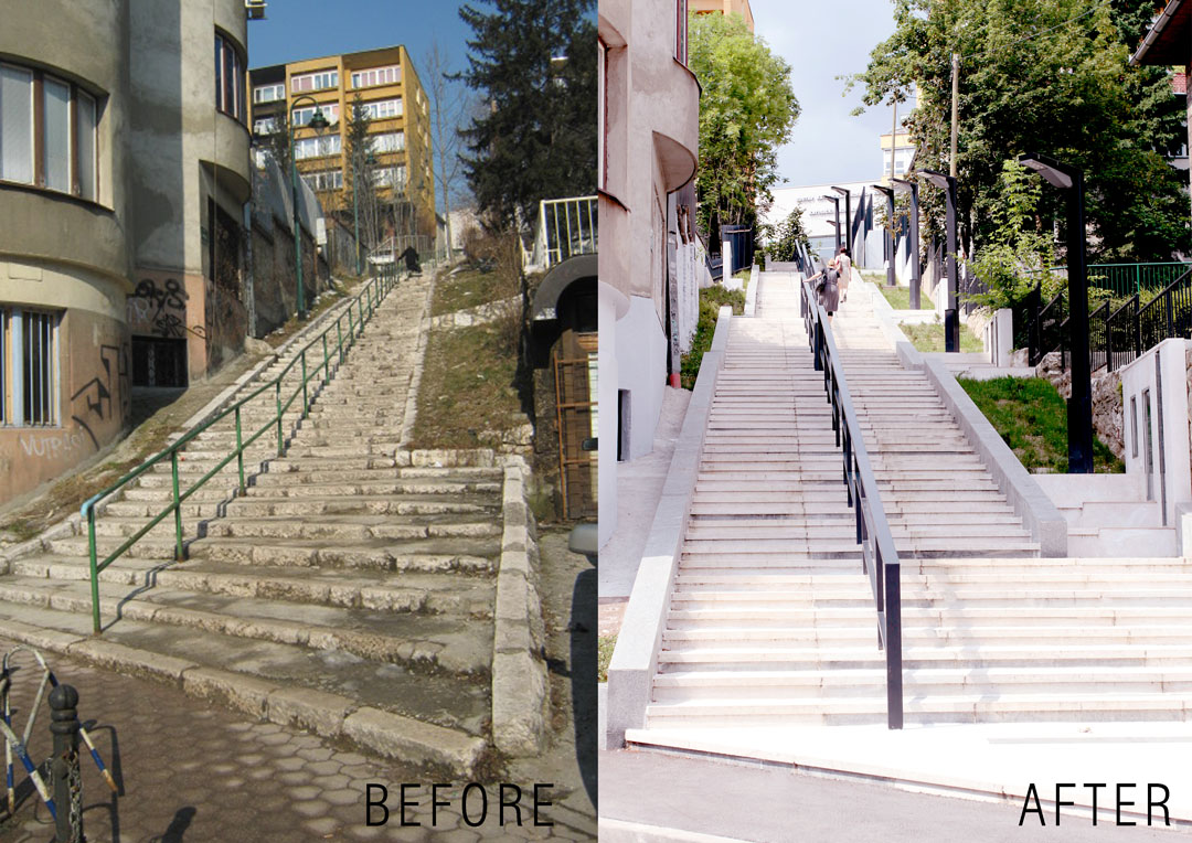 波斯尼亚首都萨拉热窝山上的文化地标——长阶梯-9