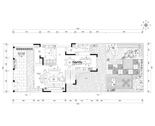 贵阳恒大中央公园527㎡复式装修案例丨中国贵阳-15