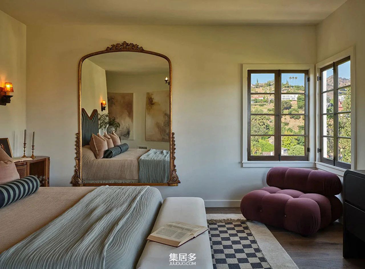 加州传统别墅现代内饰设计丨美国-17