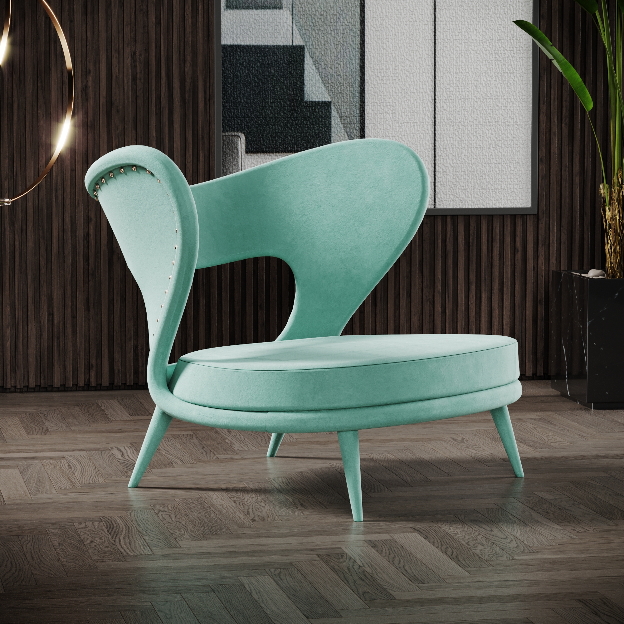 米欣塔勒扶手椅丨Wonatti-1