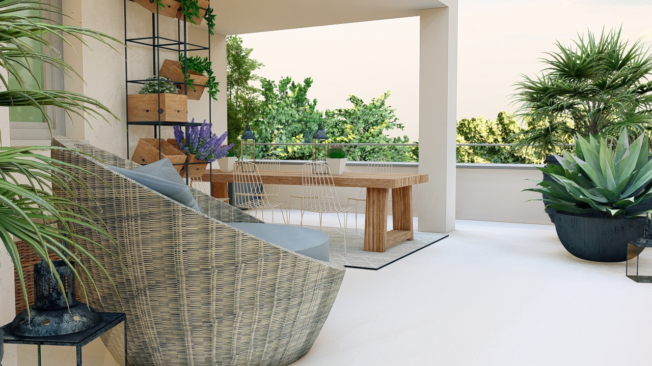 简单阳台装饰方案-7