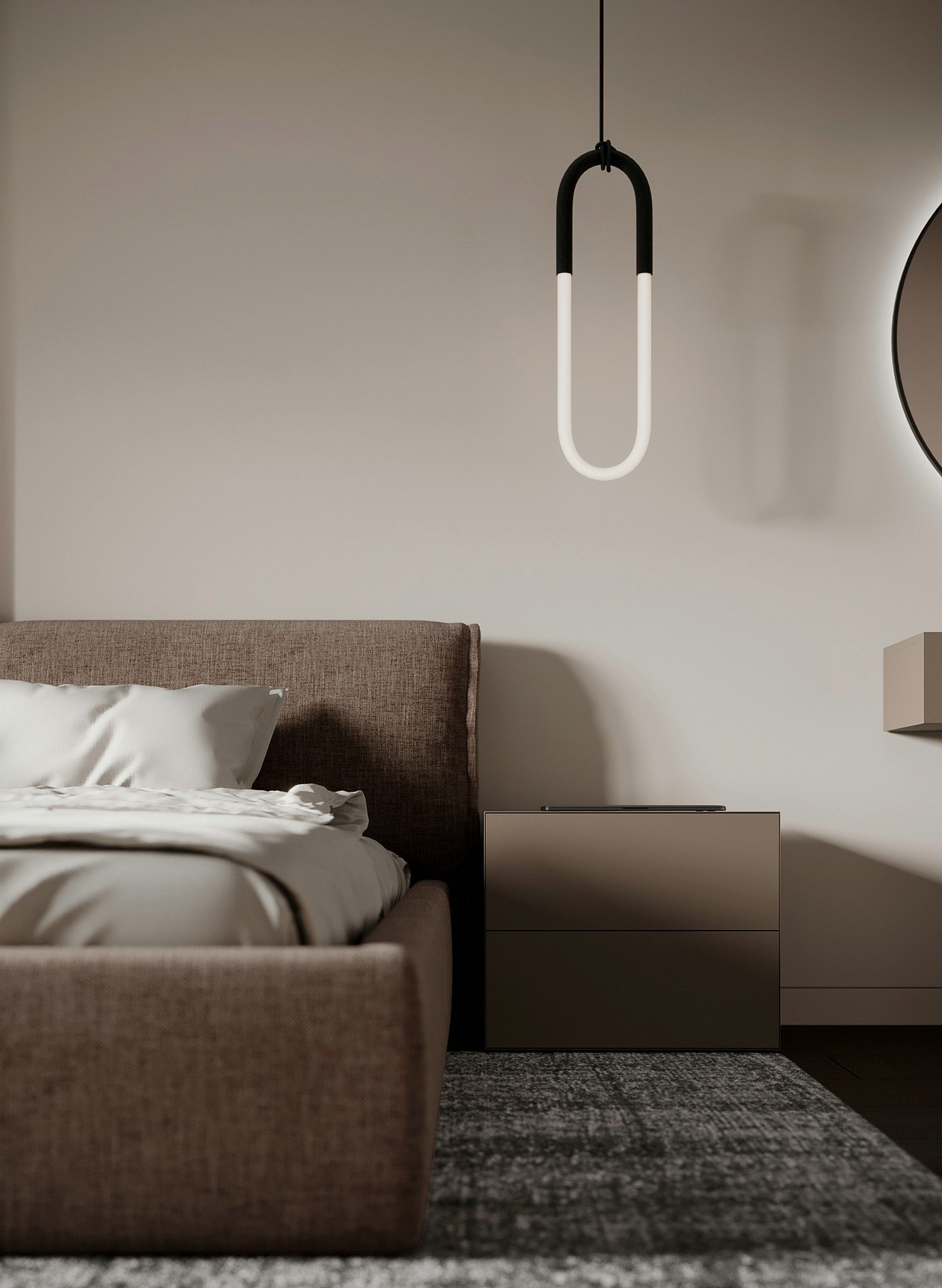 110㎡高级灰色系住宅设计 超舒适！-12