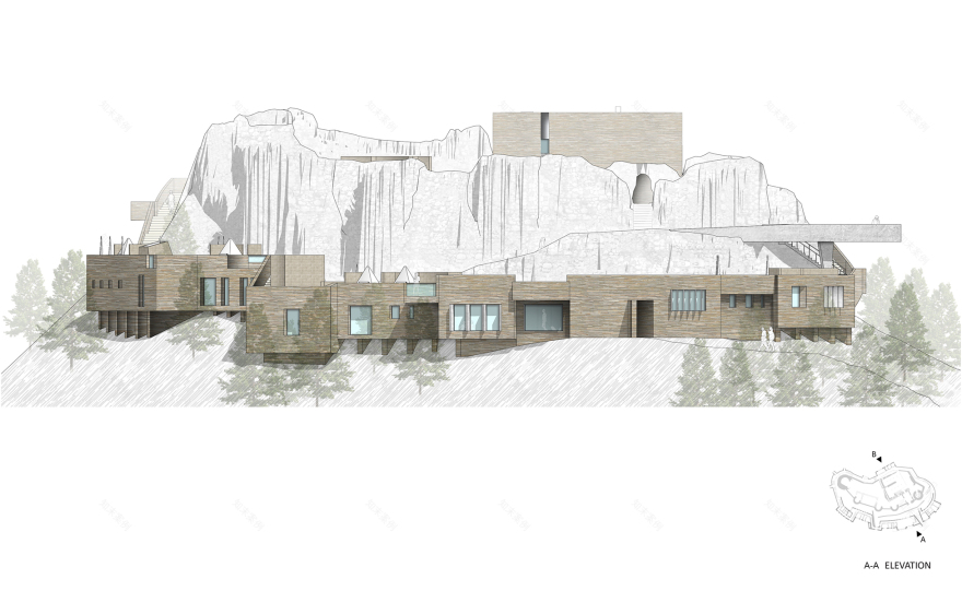 历史共鸣的城堡度假村设计-30