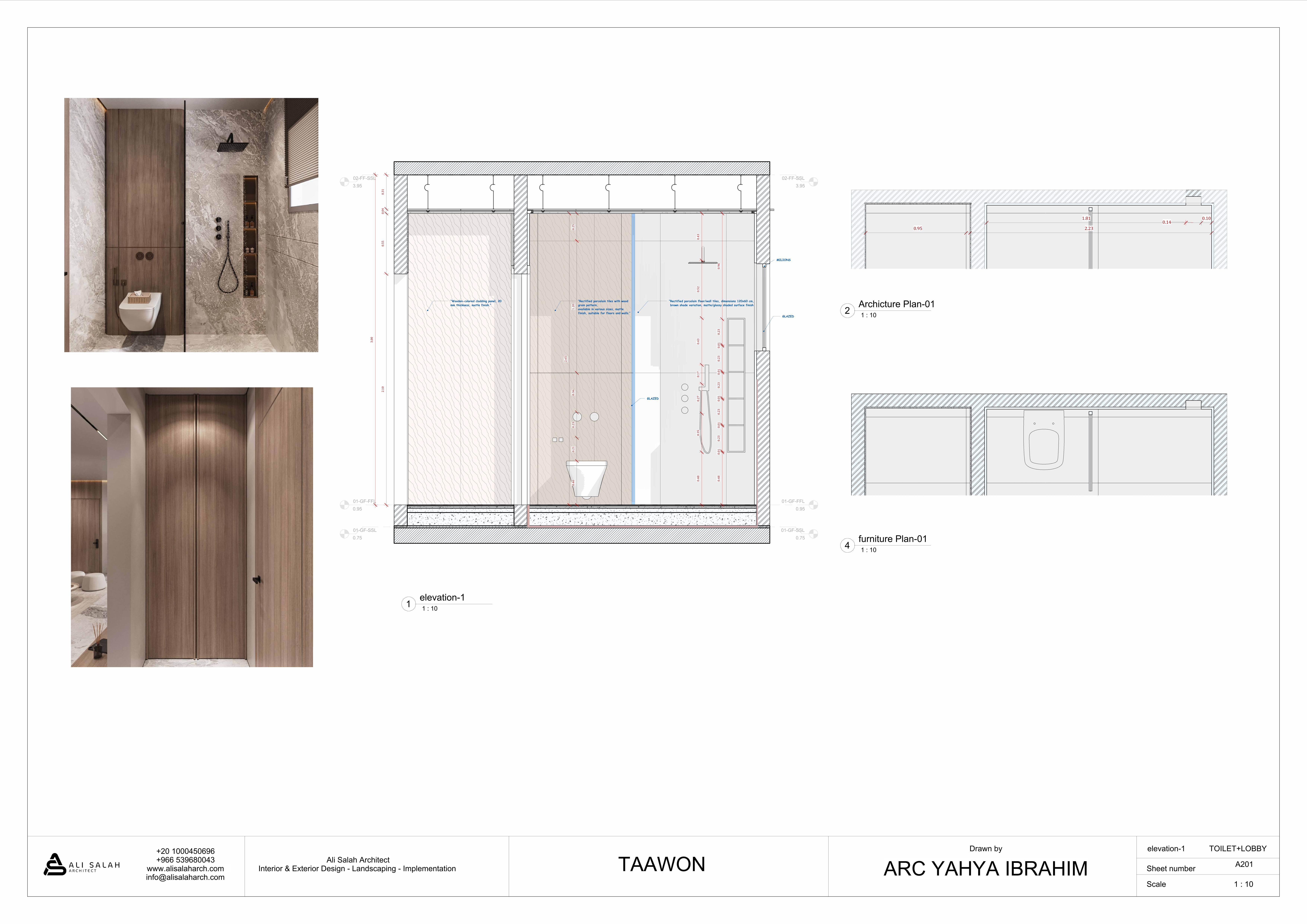 LOD(300)-TOILET- Shop Drawing-8