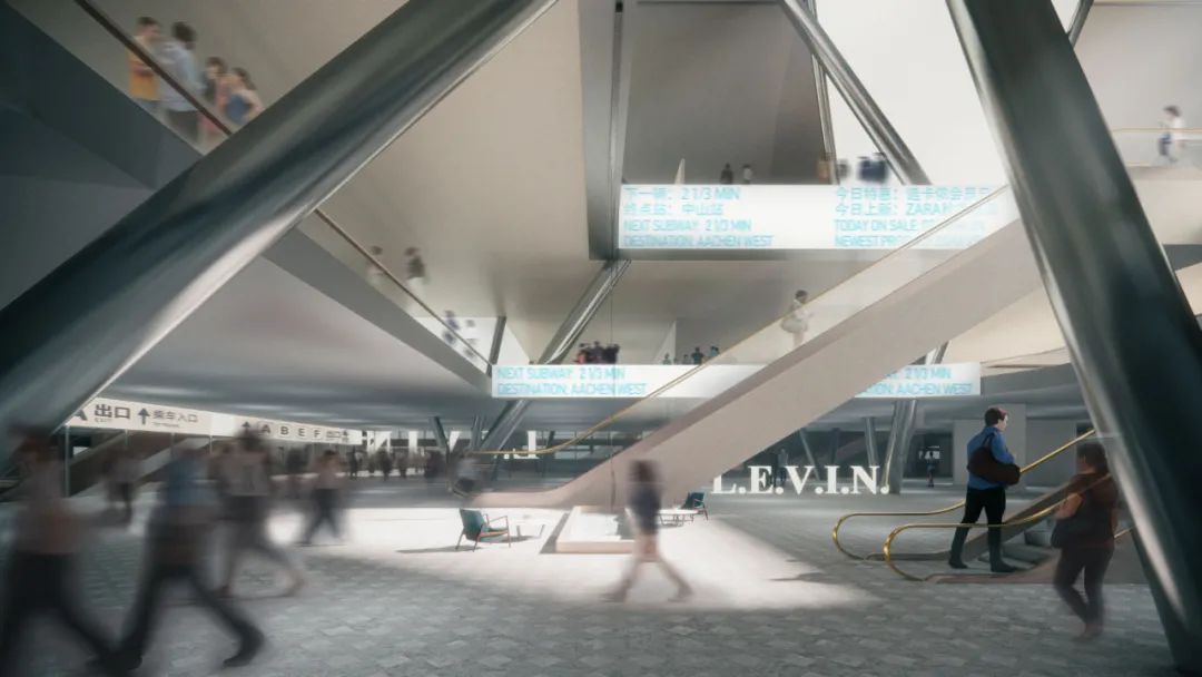 东南大学本科超肝毕设！“绿色建筑手段+仿真模拟”打造城市绿肺！“复合业态+慢行空间+生活图景”碳城融合的TOD城市设计！-184