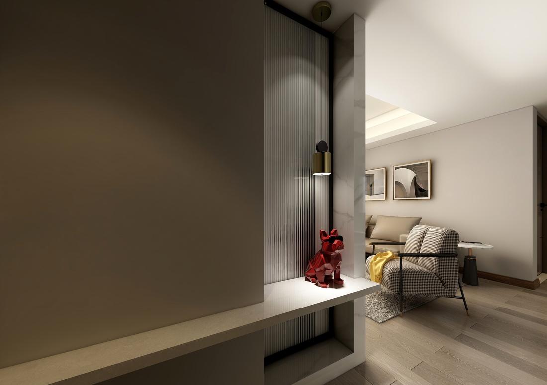 苏州新区铂湾澜庭装改造130现代简约-0