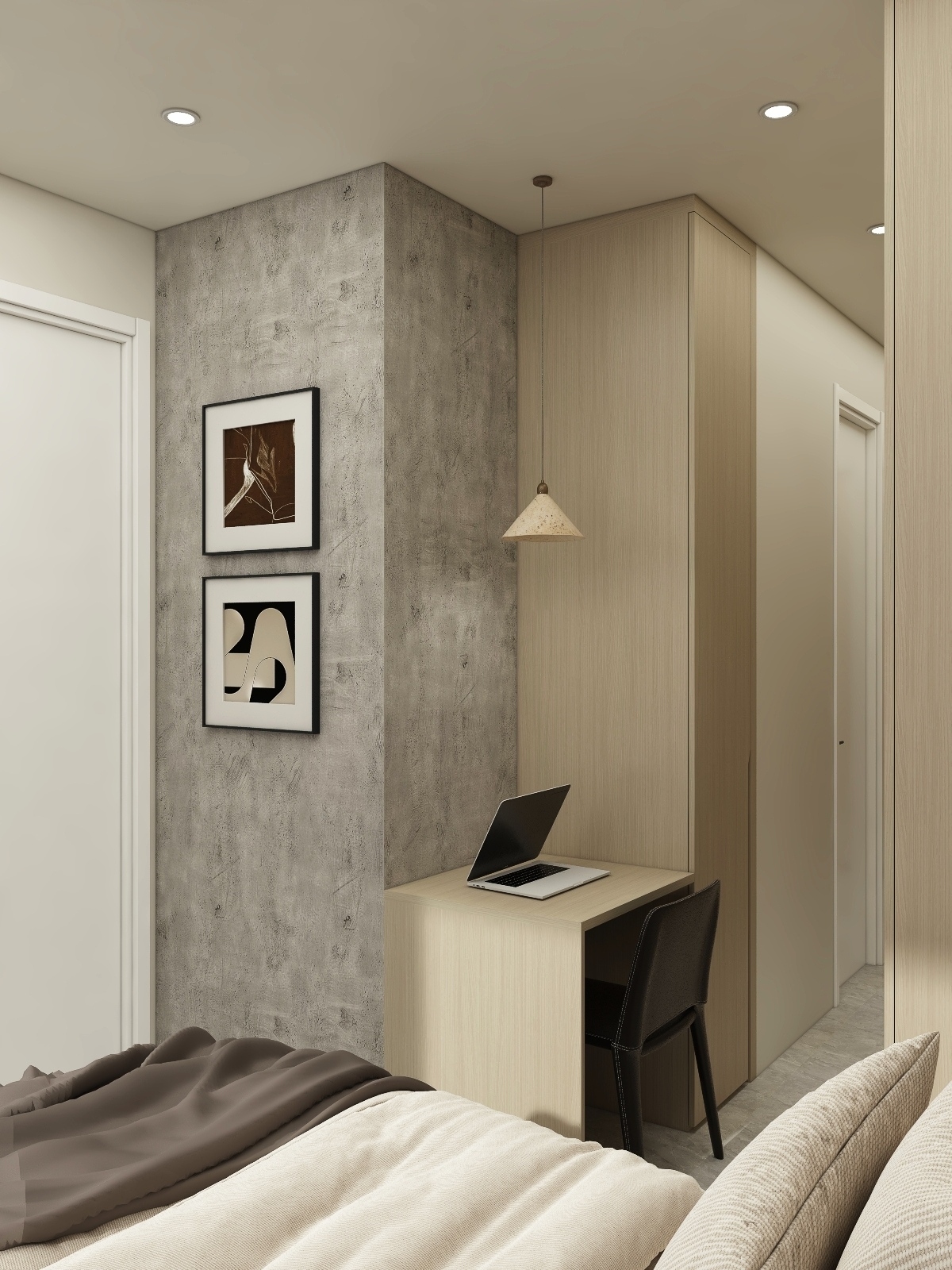 The Club Interior Design. Airbnb Project.-13