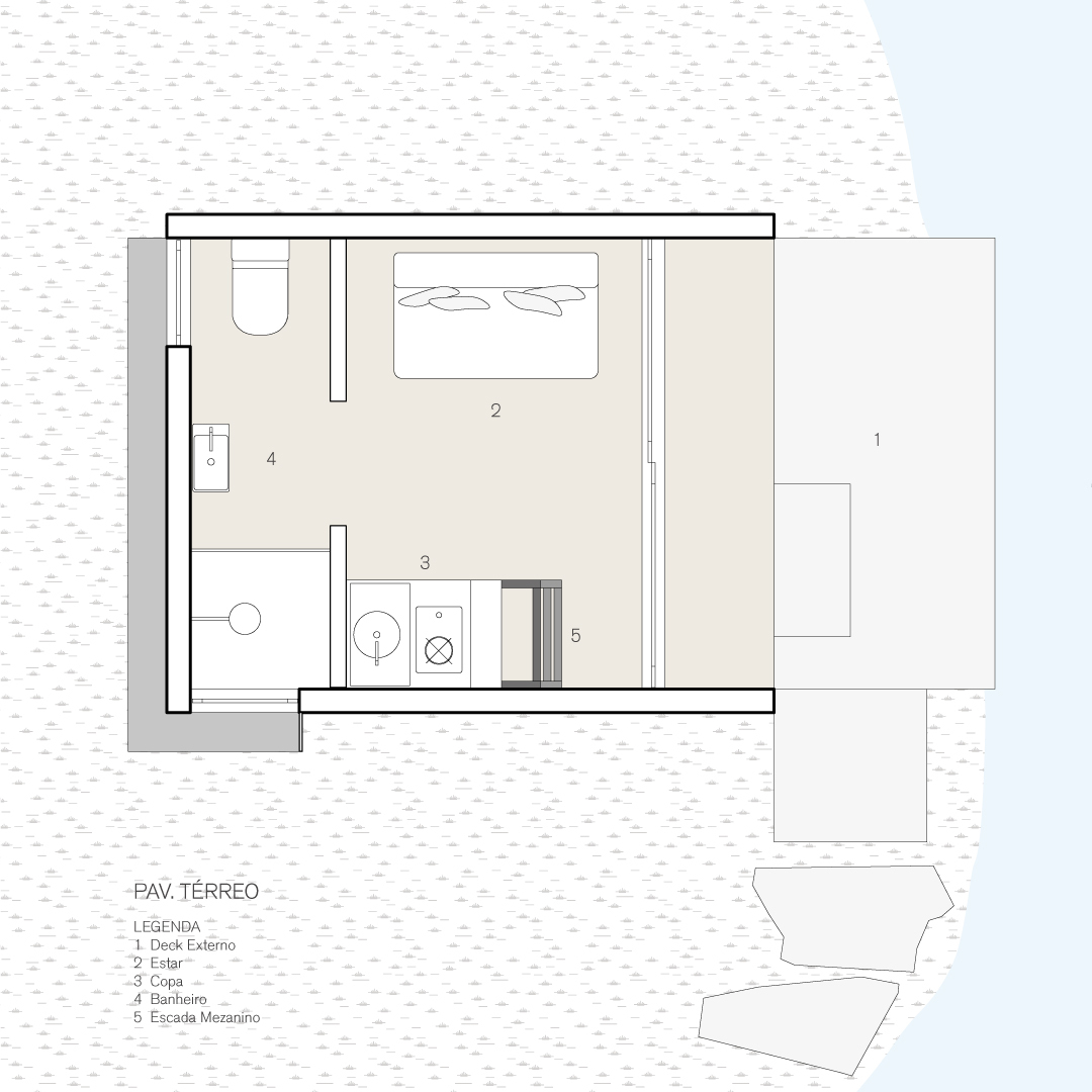 山谷中的避难所丨巴西南里奥格兰德丨Oazo + Zanesco Arquitetura-15