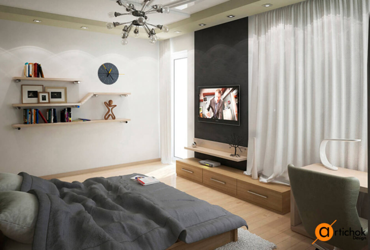 Интерьер круглого дома в эко-стиле - Art-i-chok-22