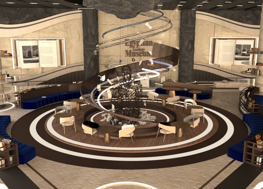 埃及地质博物馆室内设计毕业项目-32