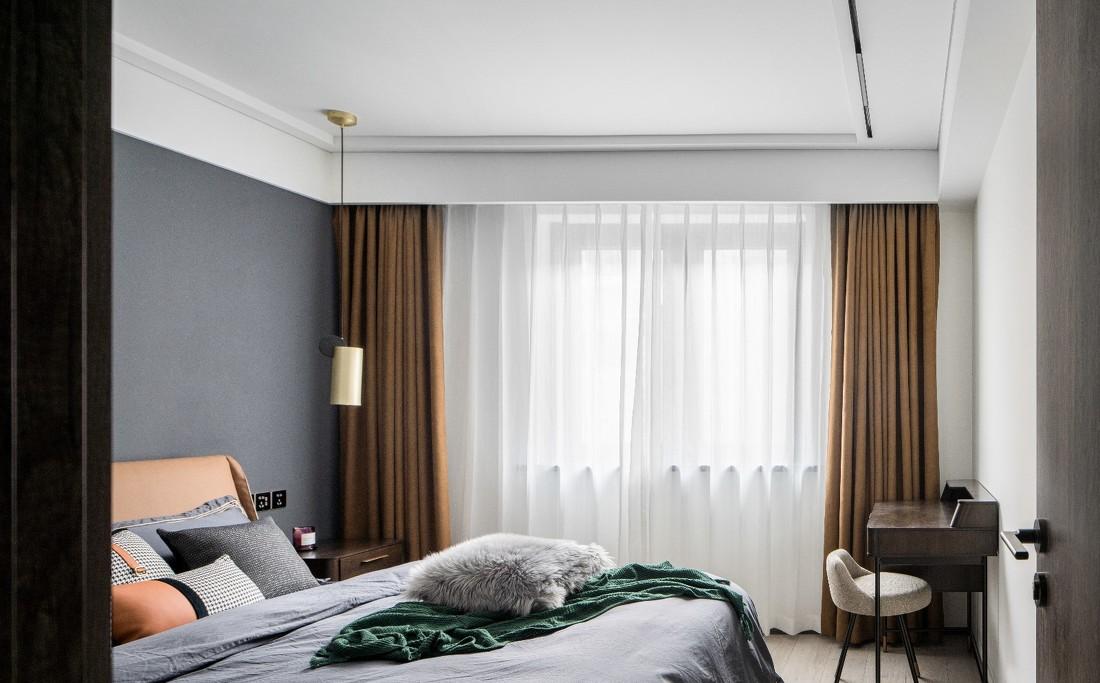 上海谷辰设计 · 平层空间的一抹春意江南-21