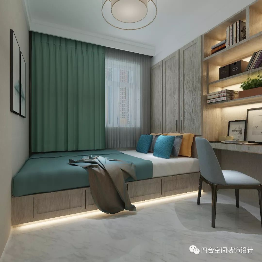 太原城上城 125㎡中式家居设计，自然与优雅的完美融合-13