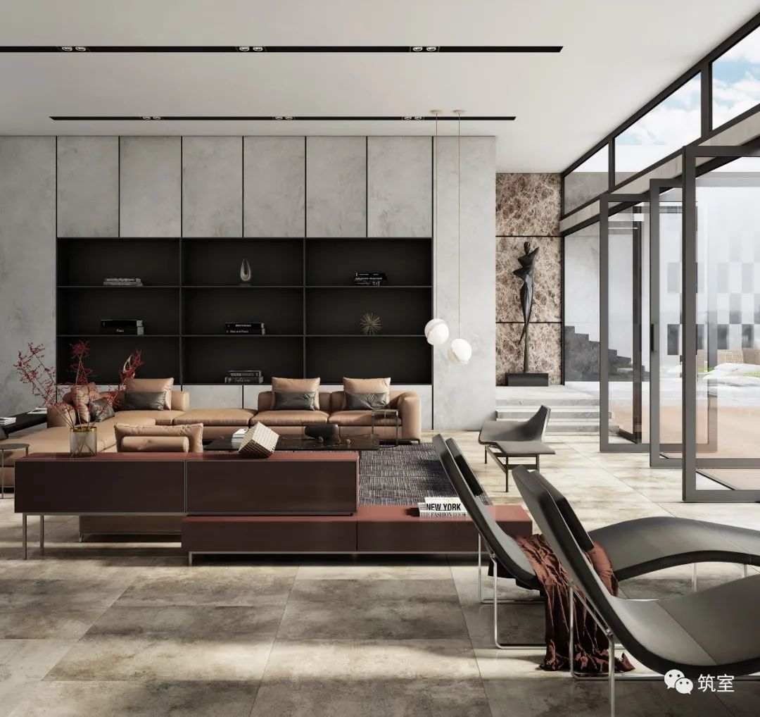 现代轻奢住宅丨国际名师,国际知名设计公司-13