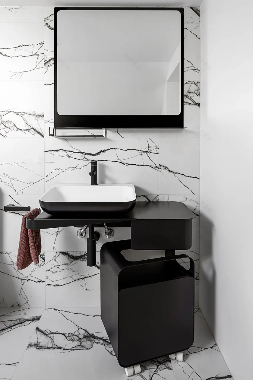 黑白绿三色打造的艺术之家丨澳大利亚丨SG2 design-18