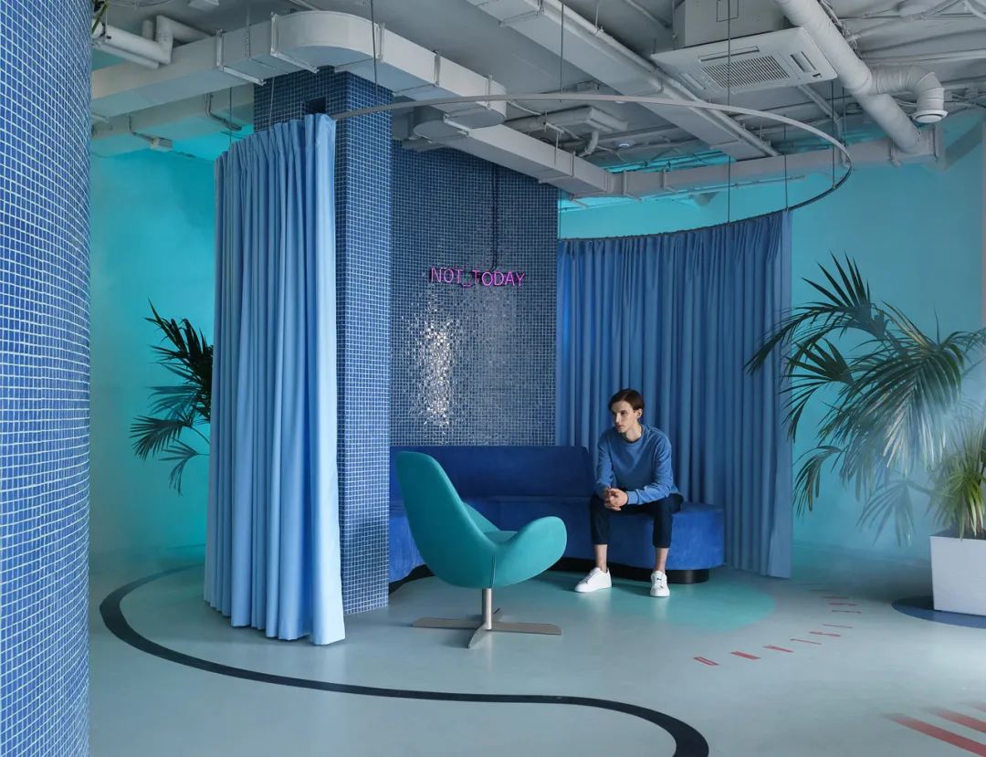 颜色和图形细节打造独特个性！【办公空间】-112