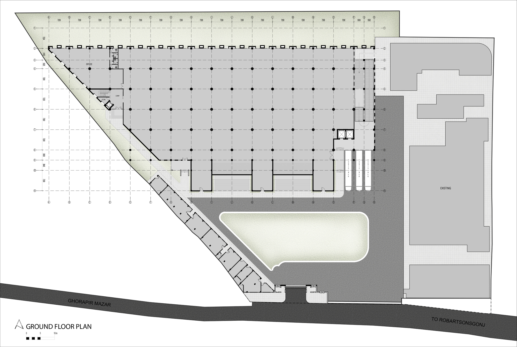 Green Field of Karupannya Rangpur Factory / Nakshabid Architects-16