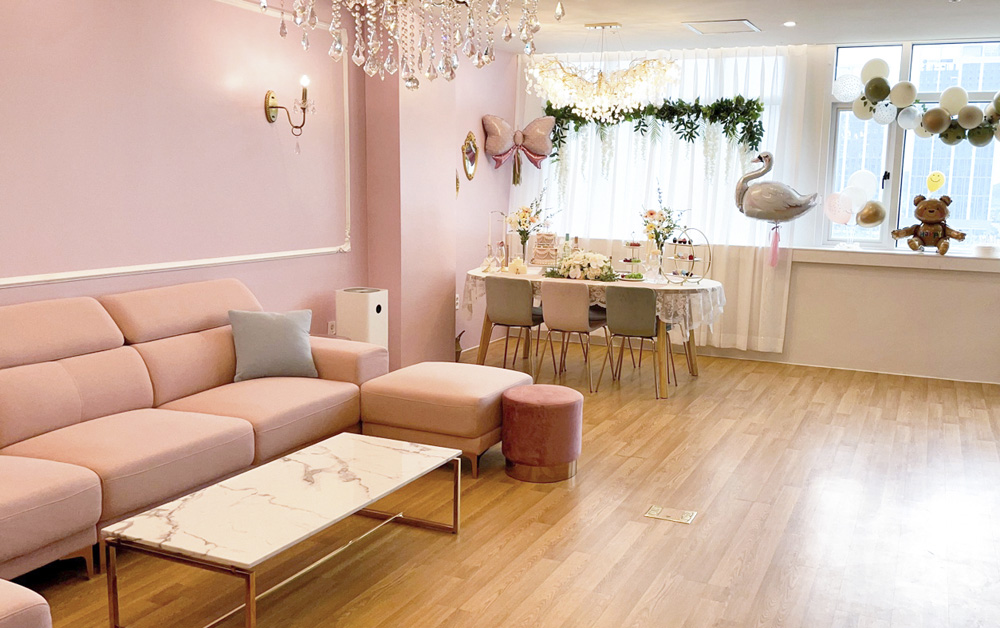 粉色梦幻派对 | 23 平米小空间的大变身-2