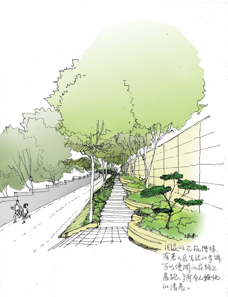 「信義花園」中庭住宅景觀設計丨中国基隆丨蕭家福建築師事務所-8