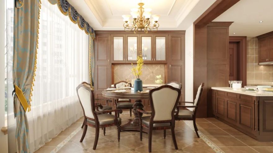 大连樱园山庄美式别墅设计丨中国大连丨壹平方设计师事务所-31