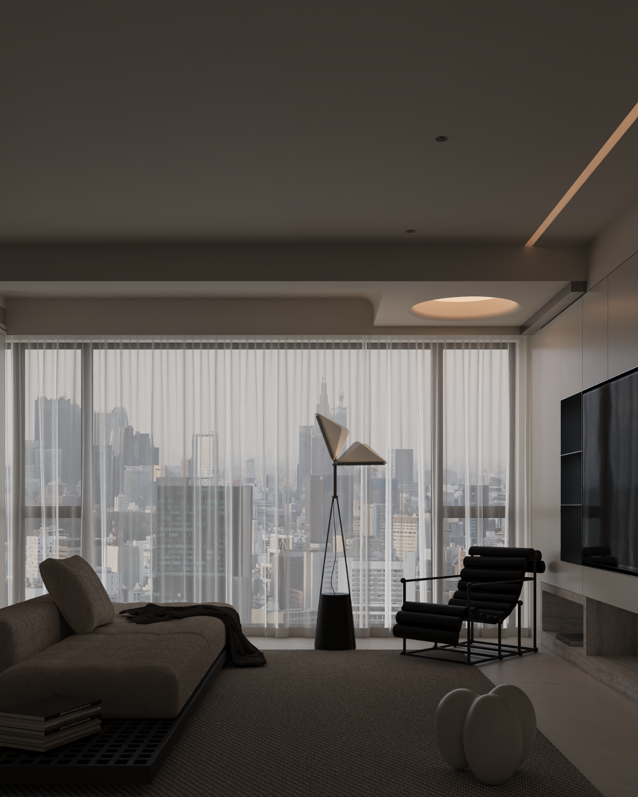 Crema 纯净 · 治愈丨H J SPACE DESING（逅界空间设计）-60