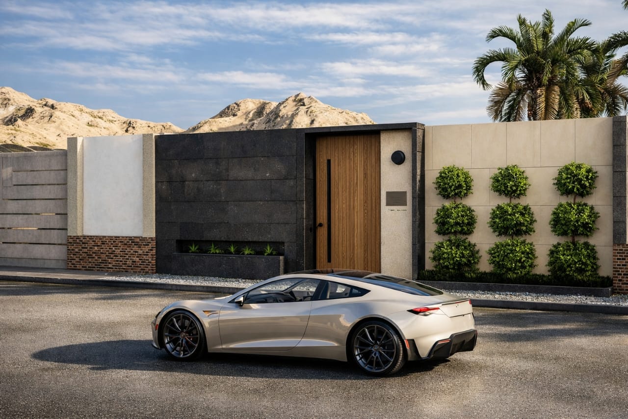 Saudi Arabia Villa Landscape Design-24