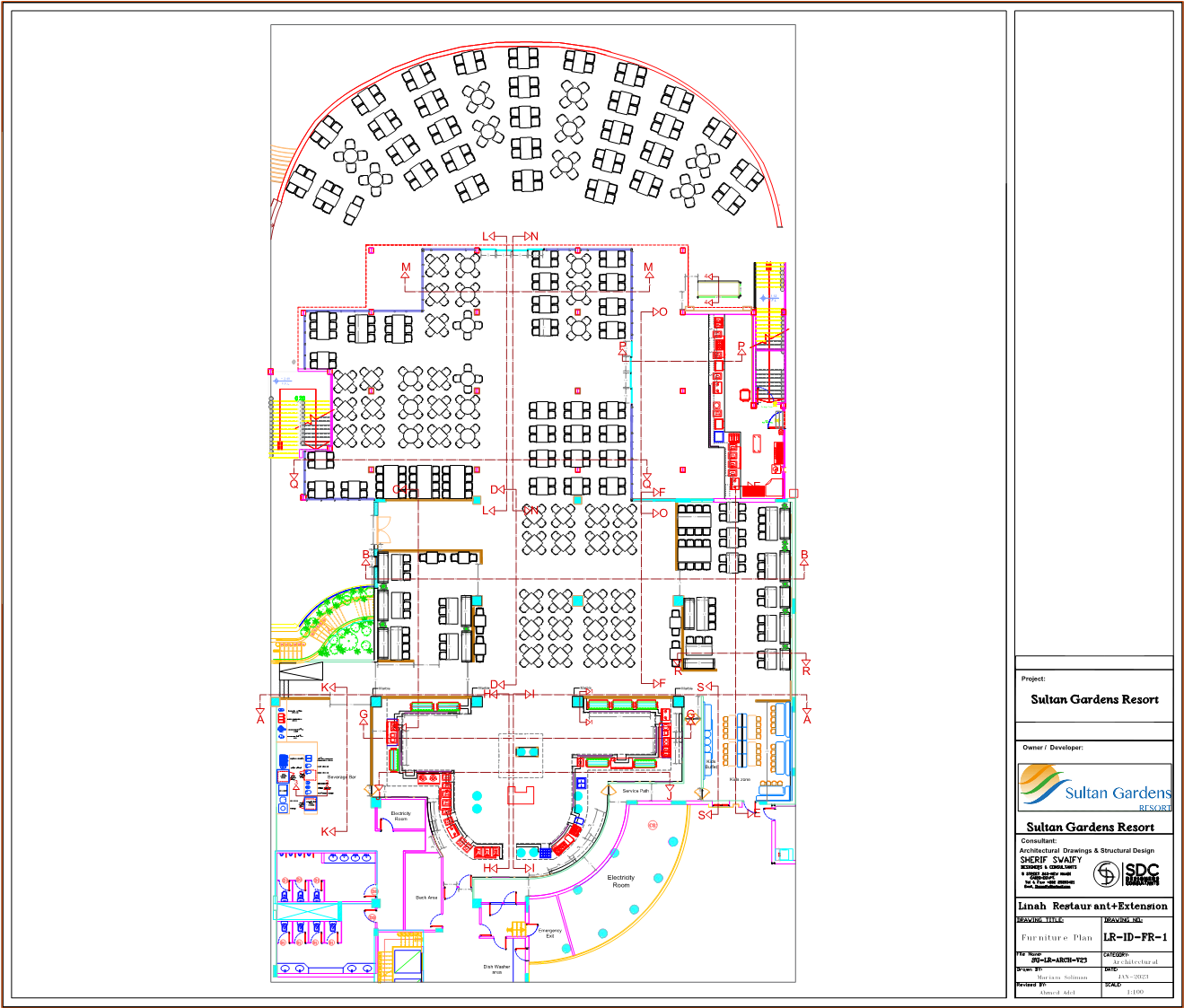 Sultan Gardens Resort – Linah Restaurant | Part III-9