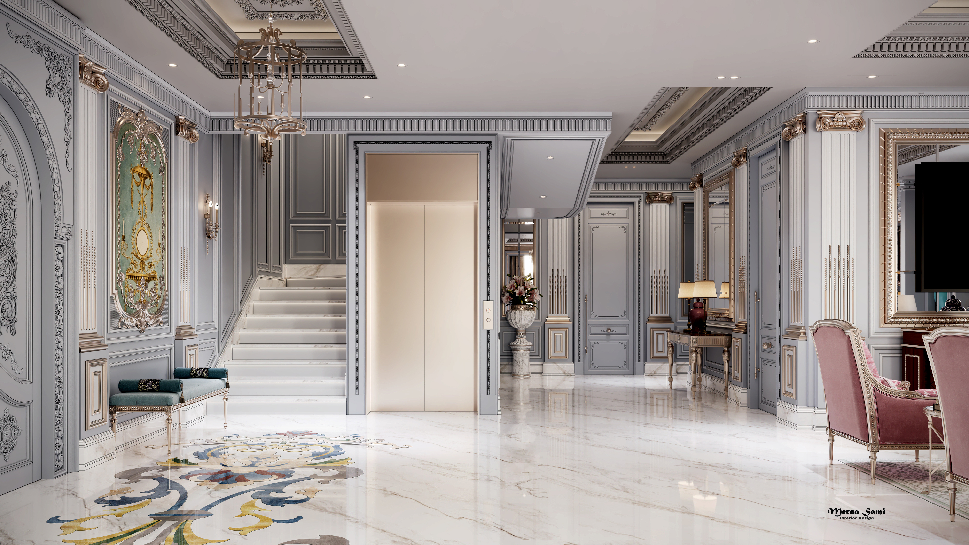 经典餐饮与生活空间（注：这里Living结合语境更倾向于起居空间这类意思，所以整体这样翻译，但如果Living有其他特定所指，请结合实际情况调整 ） 丨沙特阿拉伯-13