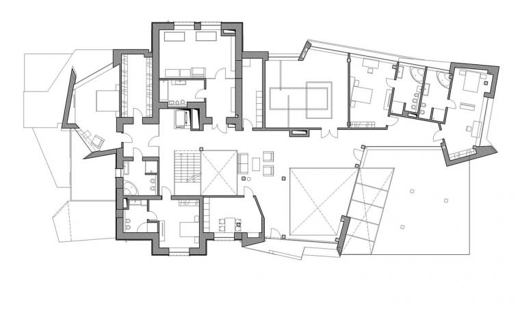 莫斯科 Setun River House 别墅翻新，打造自然与现代化的和谐空间-22