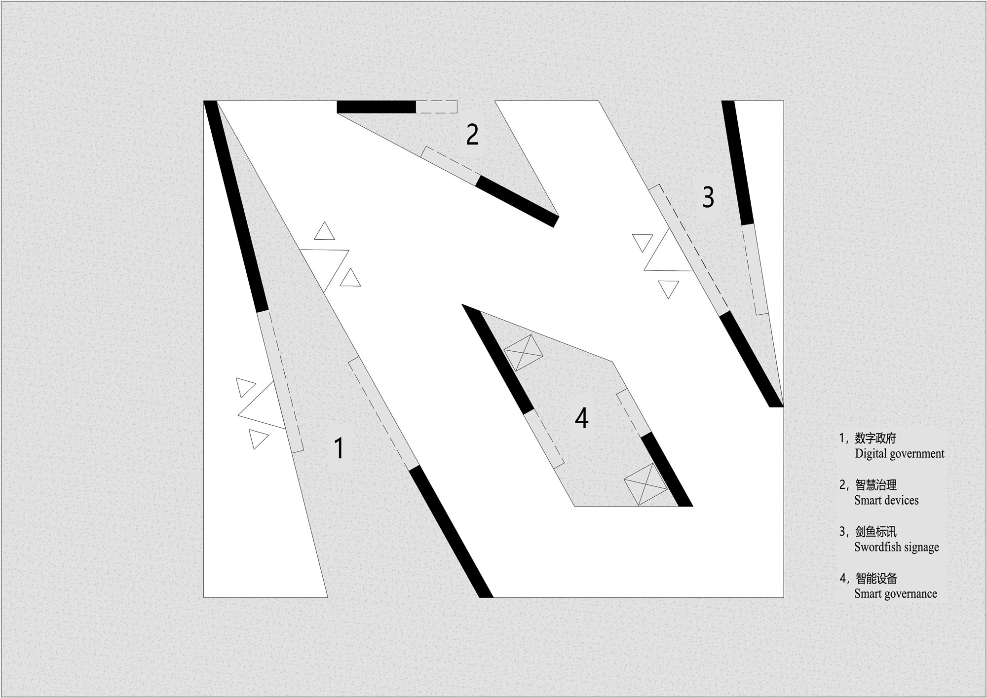 一张折纸:拓普丰联企业展厅丨中国贵阳丨北京班得建筑设计有限公司-30