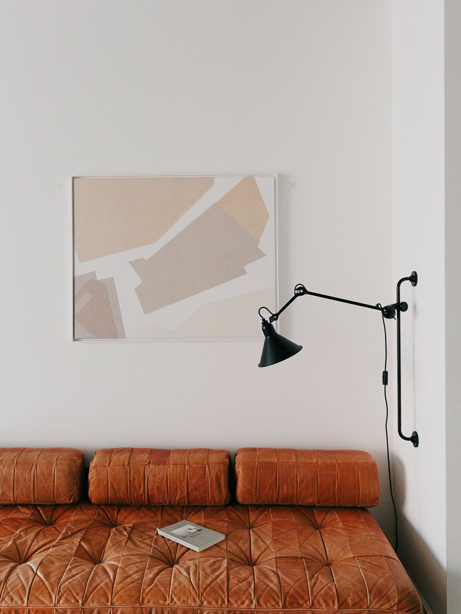 柏林艺术家金·巴特尔特的蜡笔抽象画“绘画”-6