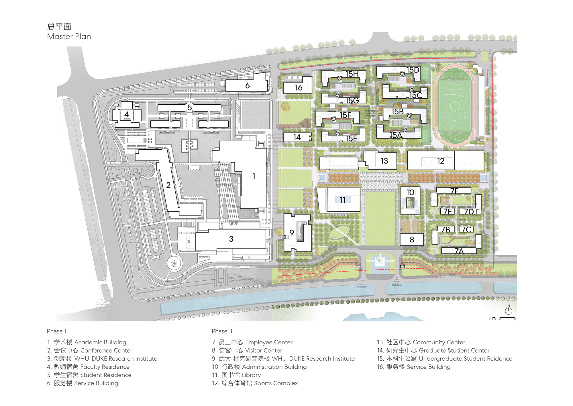 昆山杜克大学二期校园丨中国苏州丨Perkins&Will-6