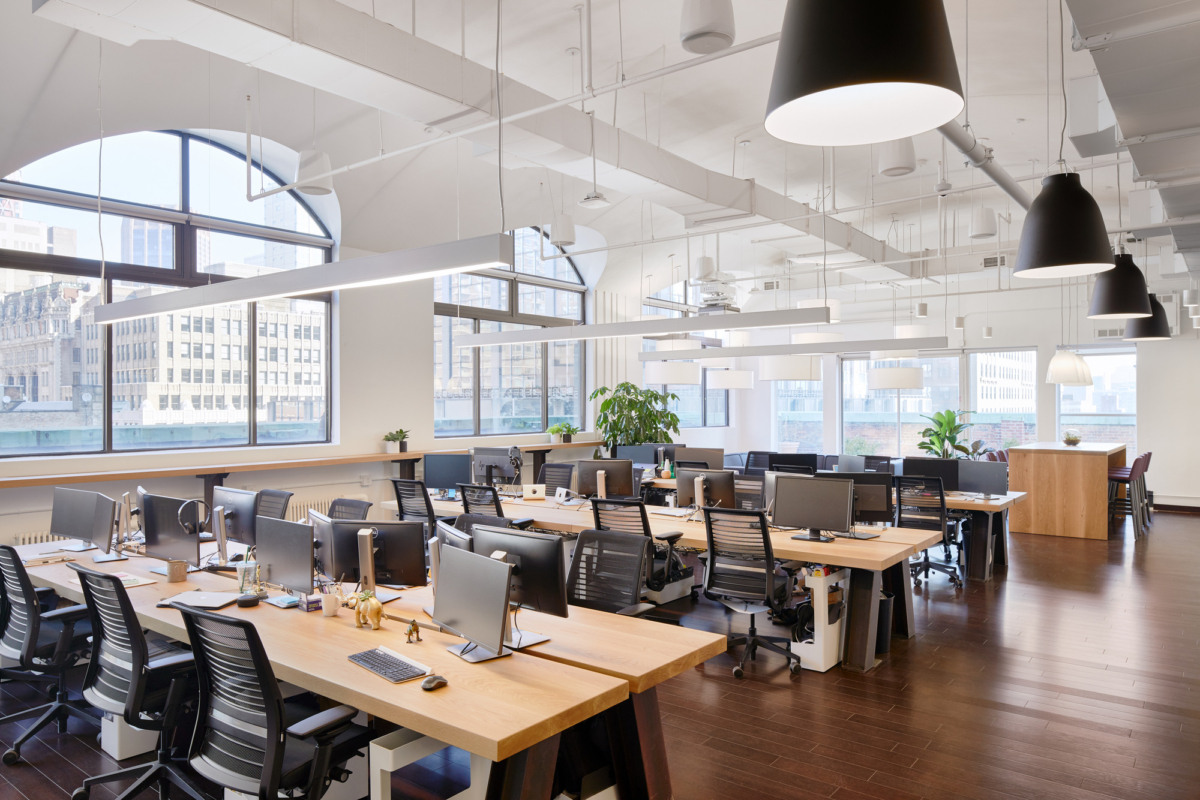 纽约 Haven Life 办公室 - 自然与工业的完美融合-12
