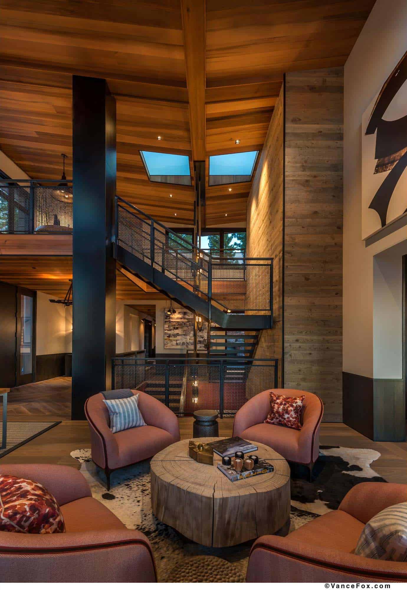 Northern California mountain retreat displays impressive design details-6