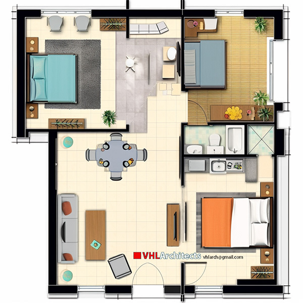 Khang Gia Apartment Location Phu Xuan, TP Hue, Viet nam-4