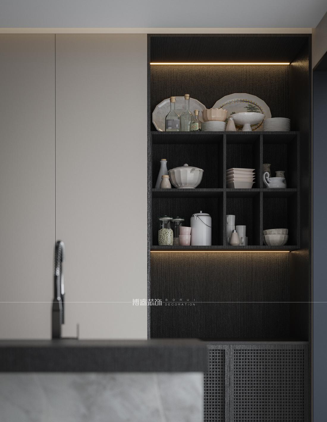 极简奶油私宅设计丨中国广州丨博睿设计-16