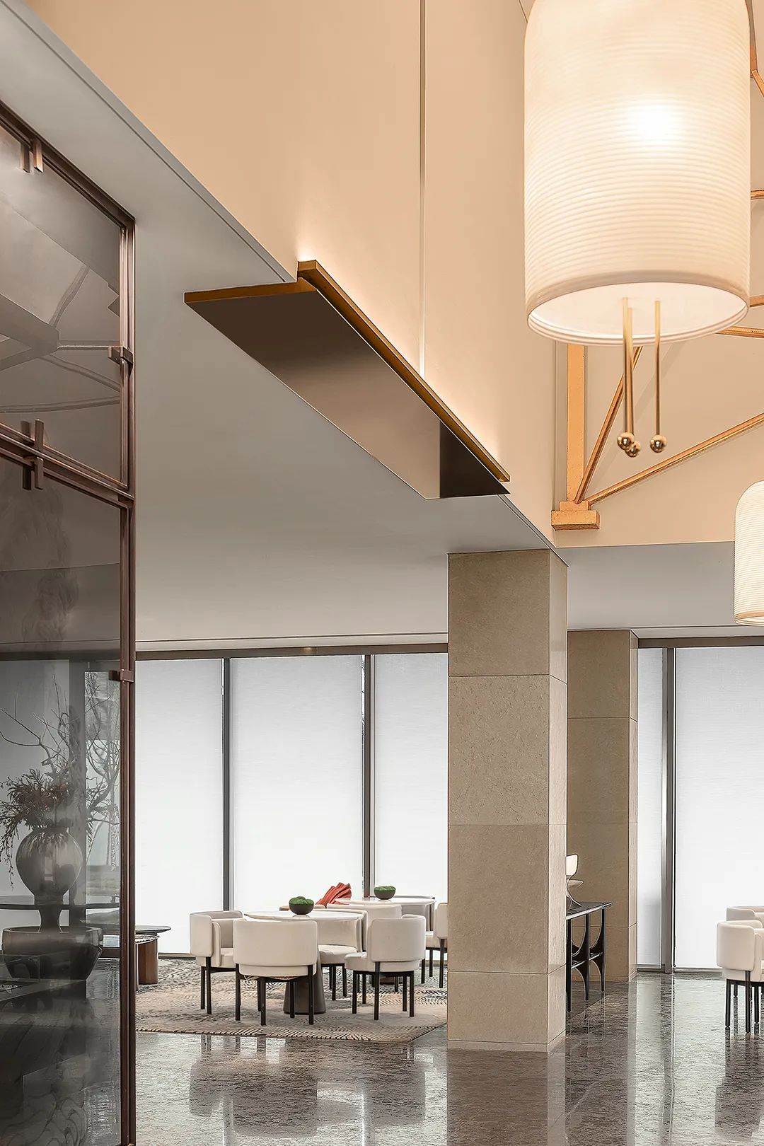 华侨城路劲南京山语隽府售楼处设计丨中国南京丨春山秋水设计-52