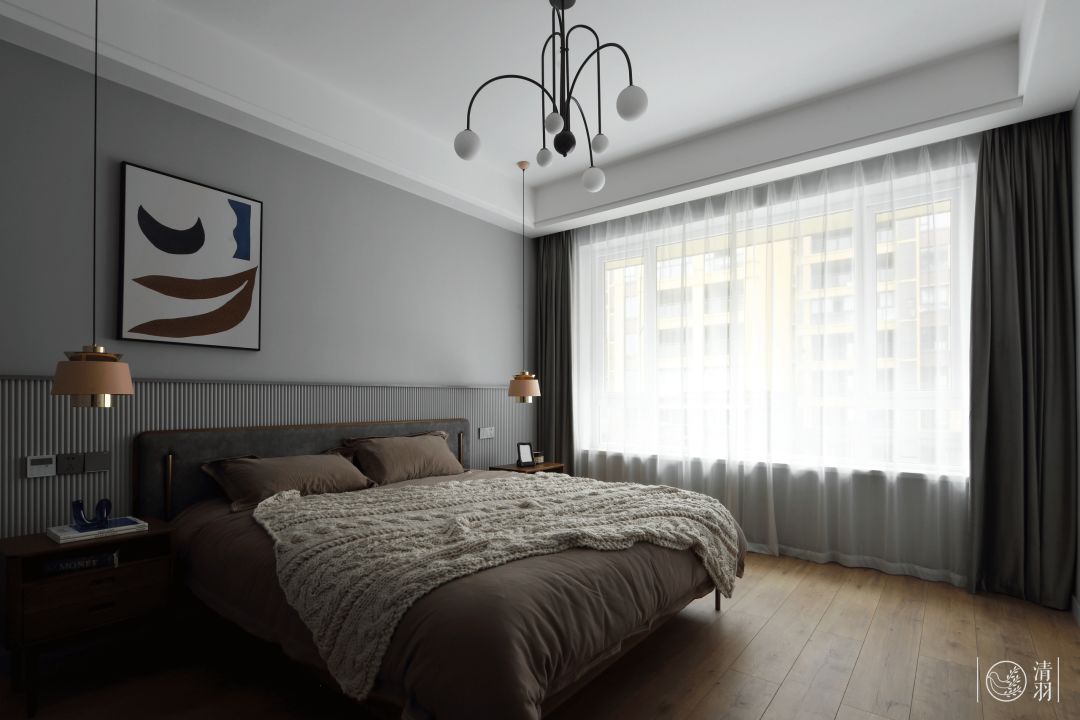 幸福诠释家的温暖——现代精致四口之家设计-62