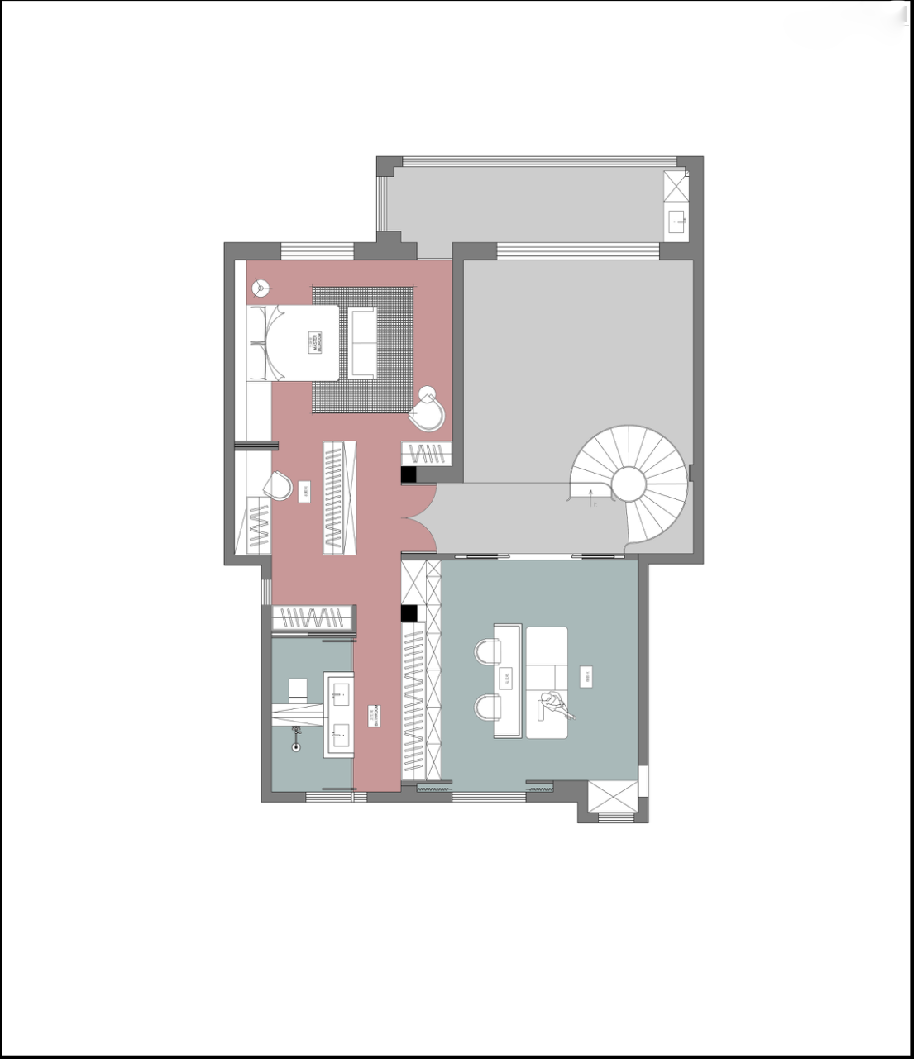 连云港同科汇丰国际 280㎡住宅设计丨中国连云港丨刘柱设计事务所-42