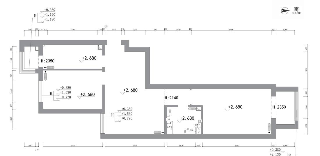 合肥迷屋设计丨公寓丨北京两居室,四白到顶,其他全靠软装!-5