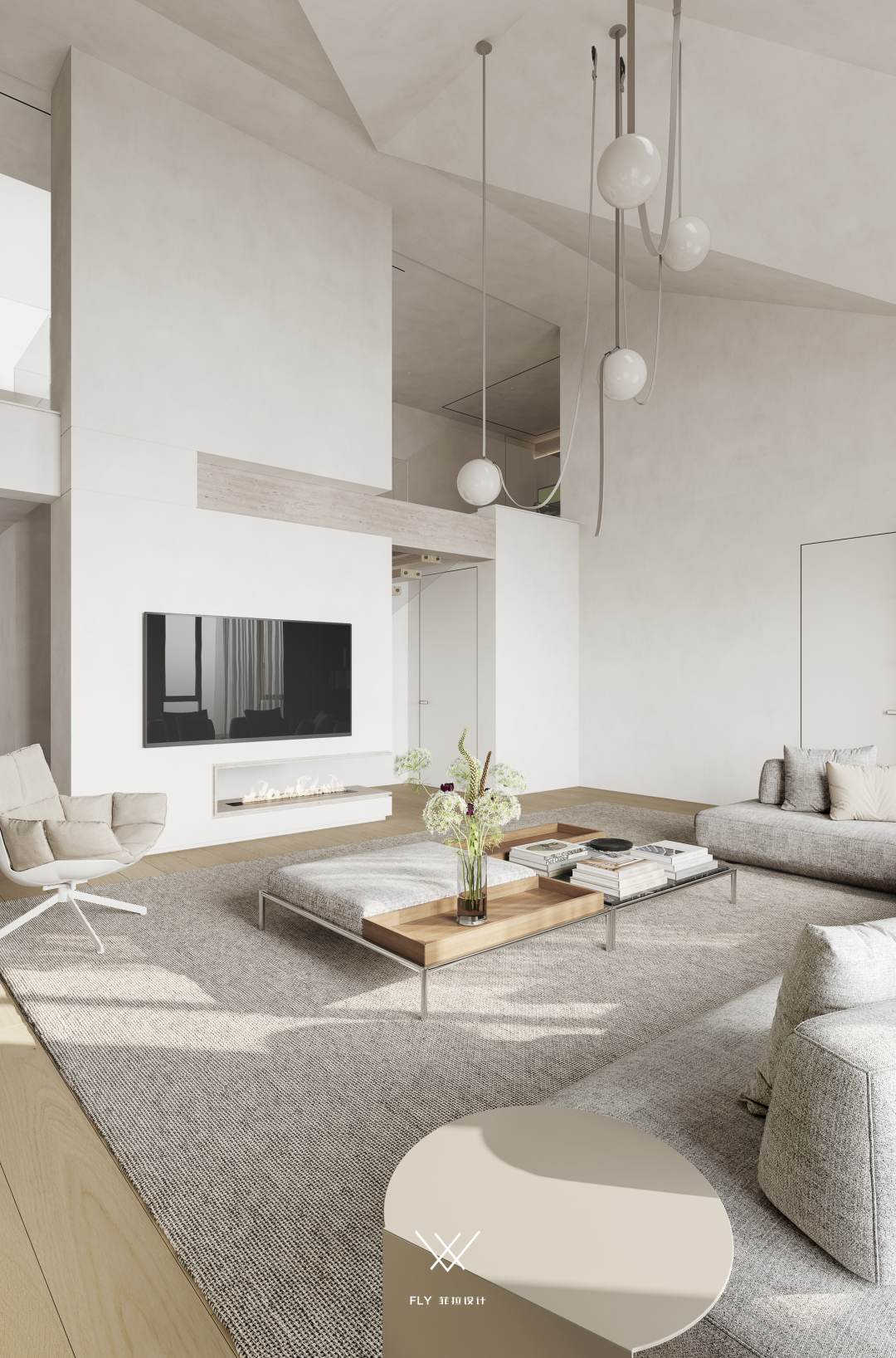 现代感官艺术 · 菲拉设计的跃层空间丨中国杭州-29