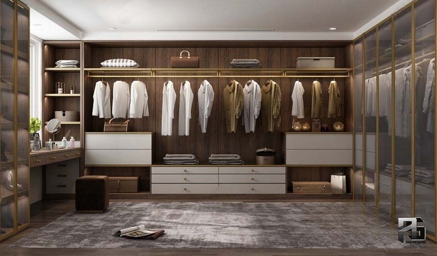 DRESSING ROOM 3D INTERIOR . MODERN STYLES 2-12