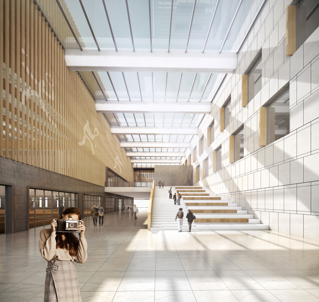 西区新城高级中学丨中国扬州丨华造设计-64